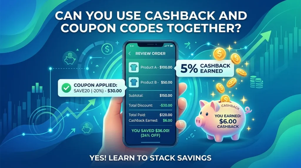Can You Use Cashback and Coupon Codes Together