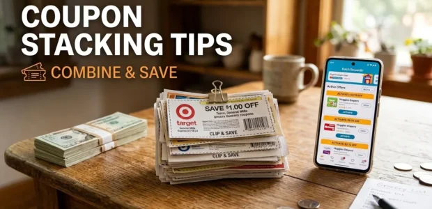Coupon Stacking Tips - How to Combine Discounts for Bigger Savings