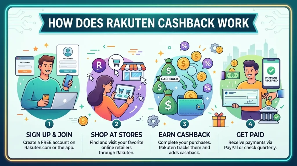 How Does Rakuten Cashback Work - Explaination