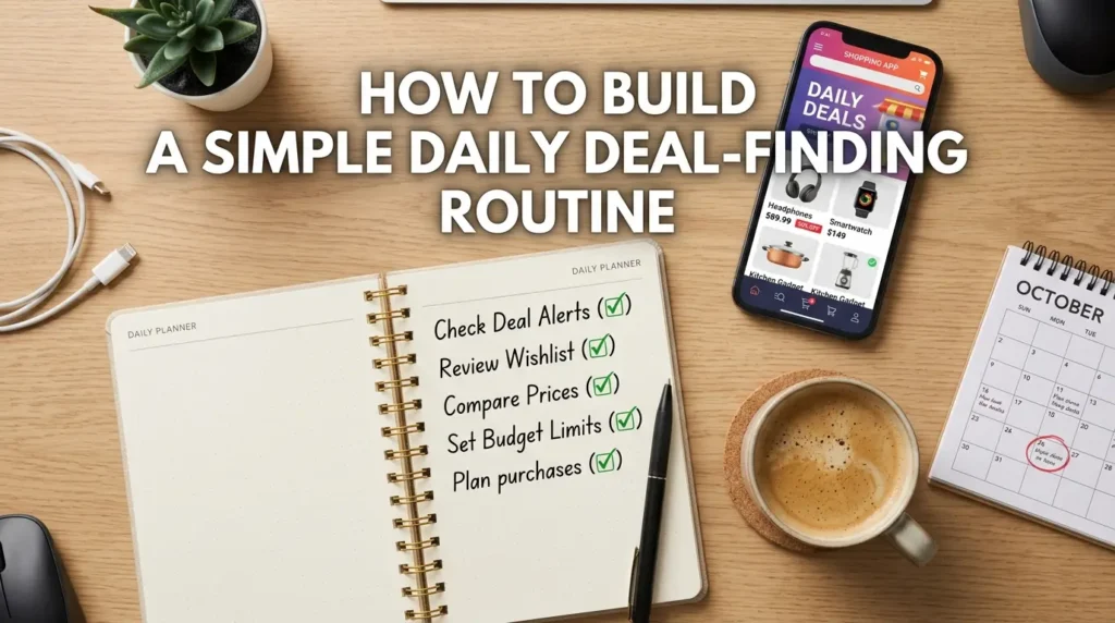 How to Build a Simple Daily Deal-Finding Routine