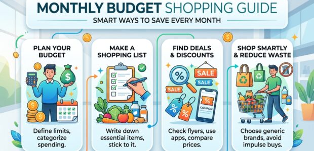 Monthly Budget Shopping Guide