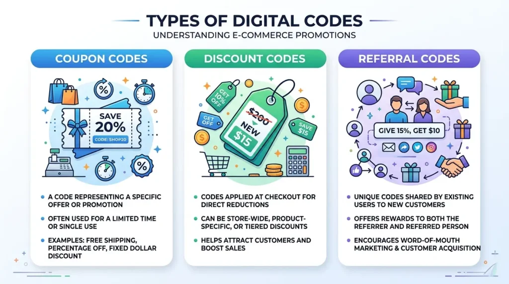 Types of Codes