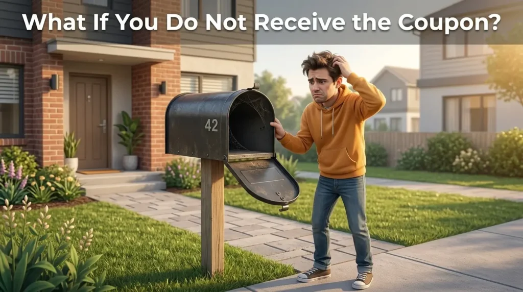 What If You Do Not Receive the Coupon