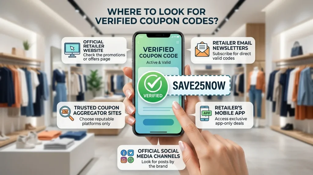 Where Should You Look for Verified Coupon Codes