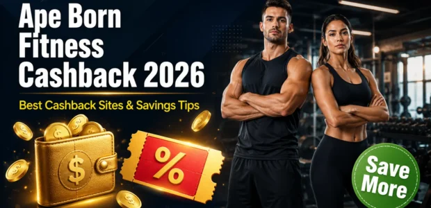 Ape Born Fitness Cashback 2026 guide showing cashback and coupon savings tips