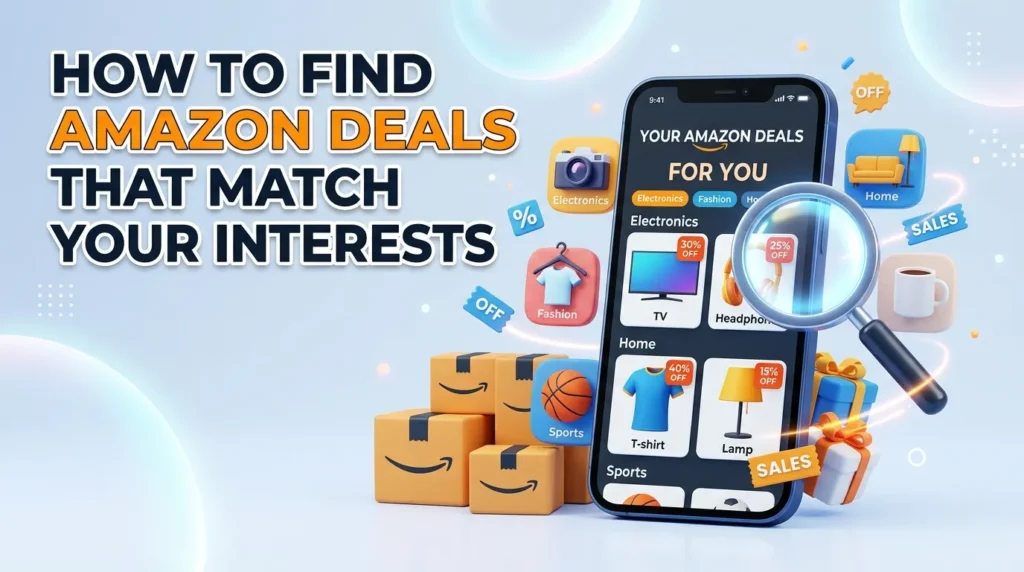 How to Find Amazon Deals That Match Your Interests