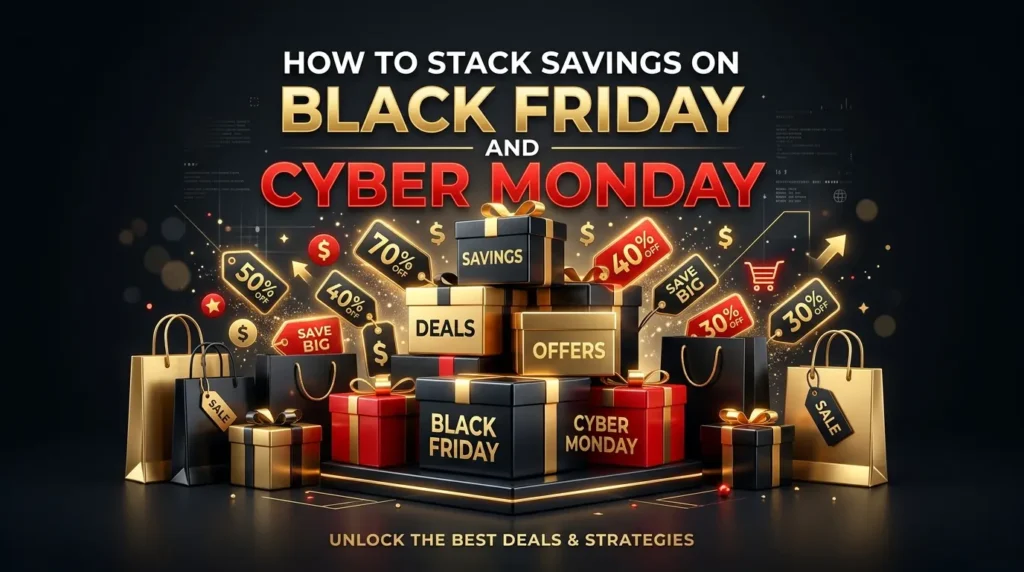 How to Stack Savings on Black Friday and Cyber Monday