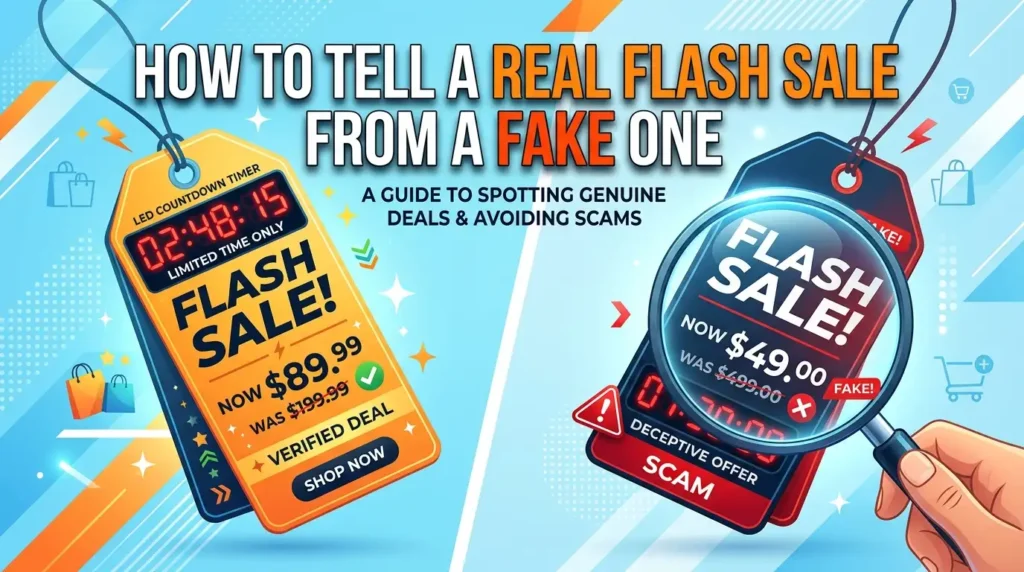 How to Tell a Real Flash Sale From a Fake One