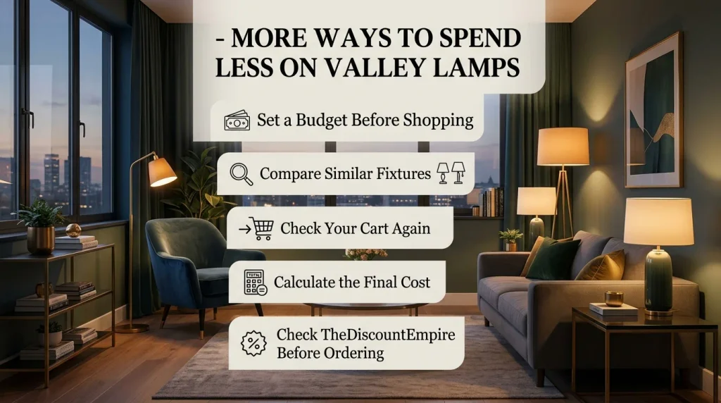 More Ways to Spend Less on Valley Lamps