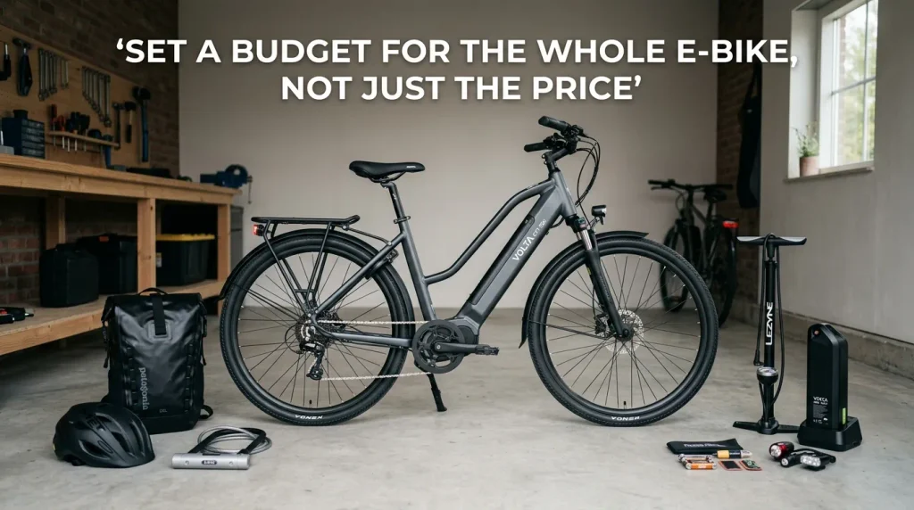 Set a Budget for the Whole E-Bike, Not Just the Price