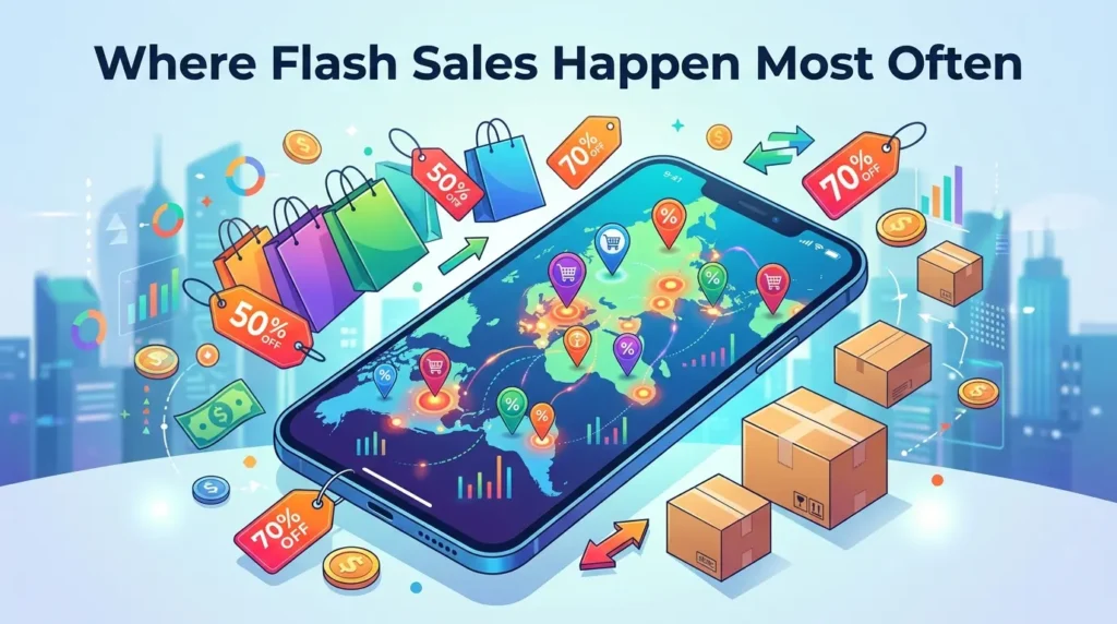Where Flash Sales Happen Most Often