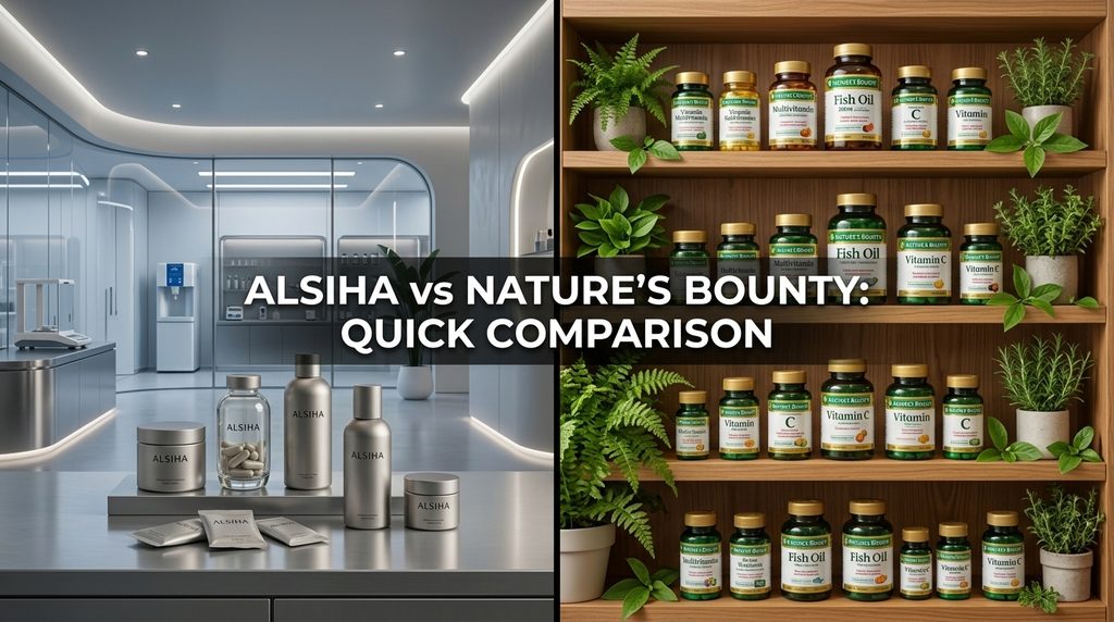 Alsiha vs Nature's Bounty Quick Comparison