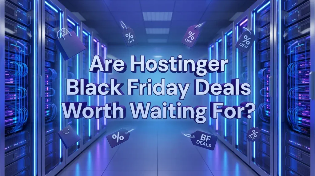 Are Hostinger Black Friday Deals Worth Waiting For
