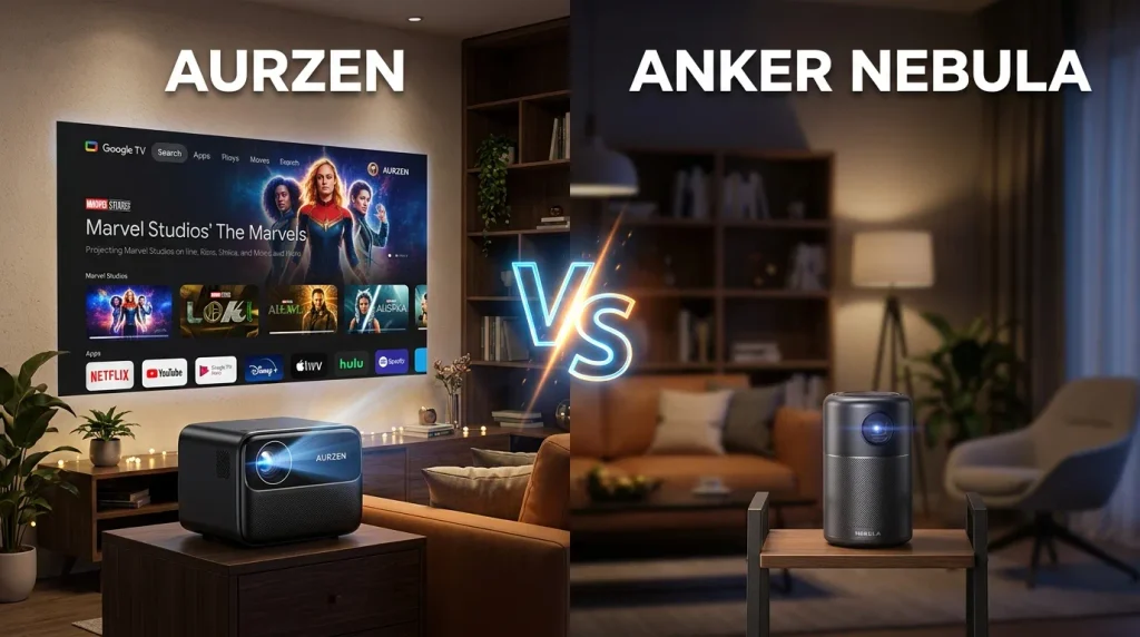 Aurzen Vs Anker Nebula Quick Comparison