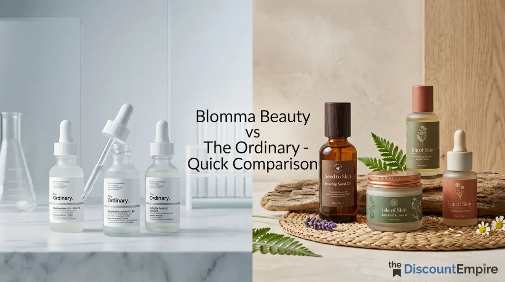 Blomma Beauty Vs The Ordinary Quick Comparison