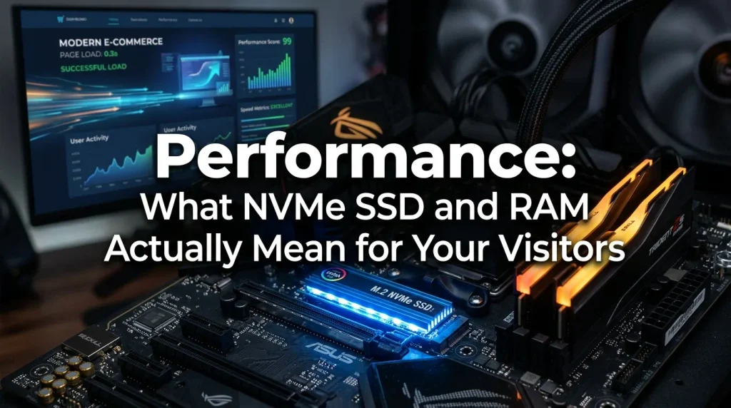 Performance What NVMe SSD and RAM Actually Mean for Your Visitors